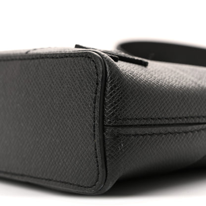 Louis Vuitton Taiga Slim Briefcase Black 9 of 11