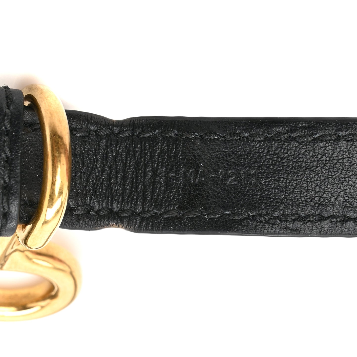 Canvas Embroidered Shoulder Strap Blue