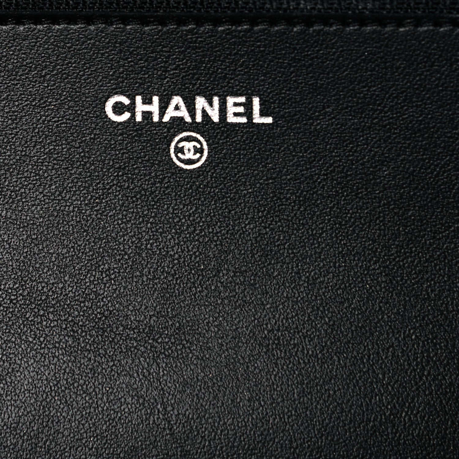 Chanel Calfskin Crystal Studded Quilted Boy Wallet On Chain WOC Black 6 of 8