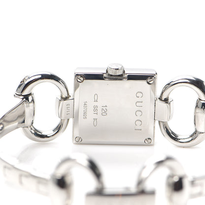 Gucci Stainless Steel Diamond 19mm Tornabuoni Quartz Watch 4 of 6