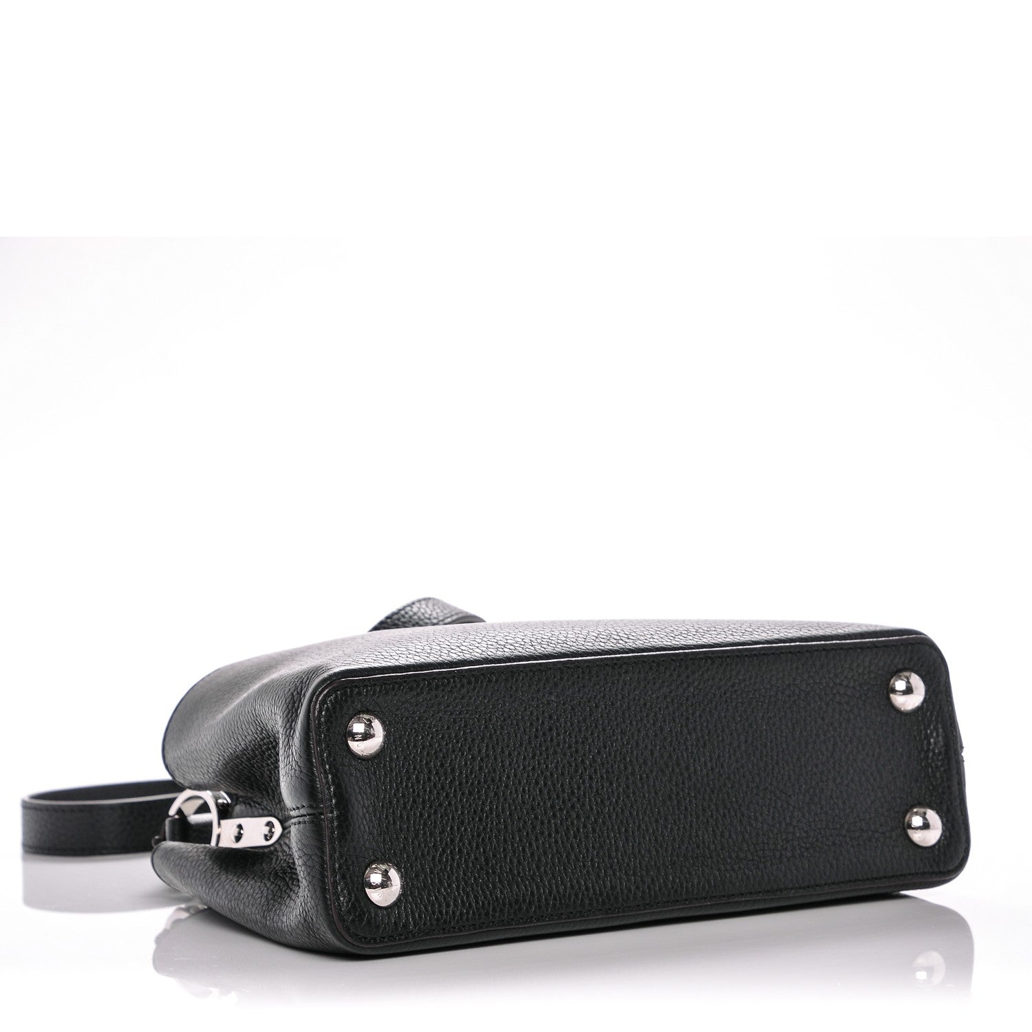 Louis Vuitton Taurillon Capucines BB Black 4 of 6