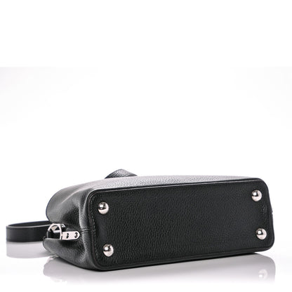 Louis Vuitton Taurillon Capucines BB Black 4 of 6