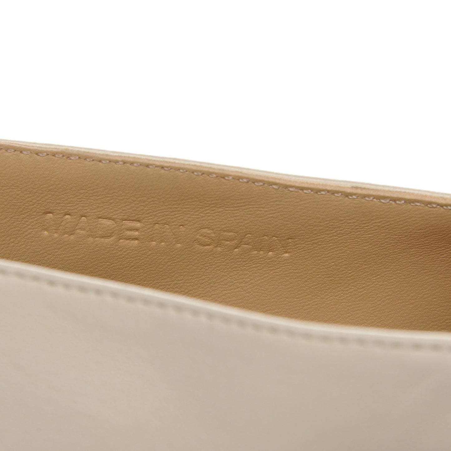 Lambskin CC Espadrilles 37 Ivory Black