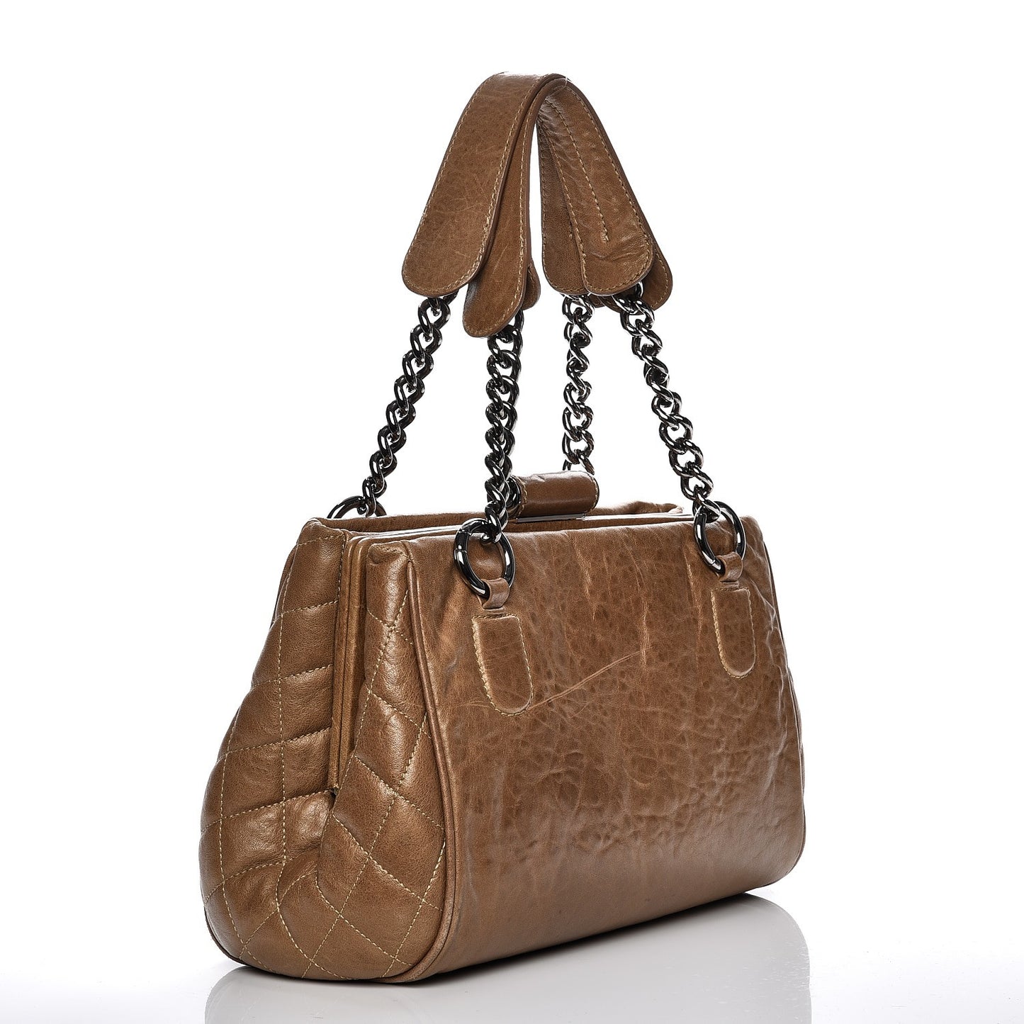Calfskin Small Perfect Day Tote Brown