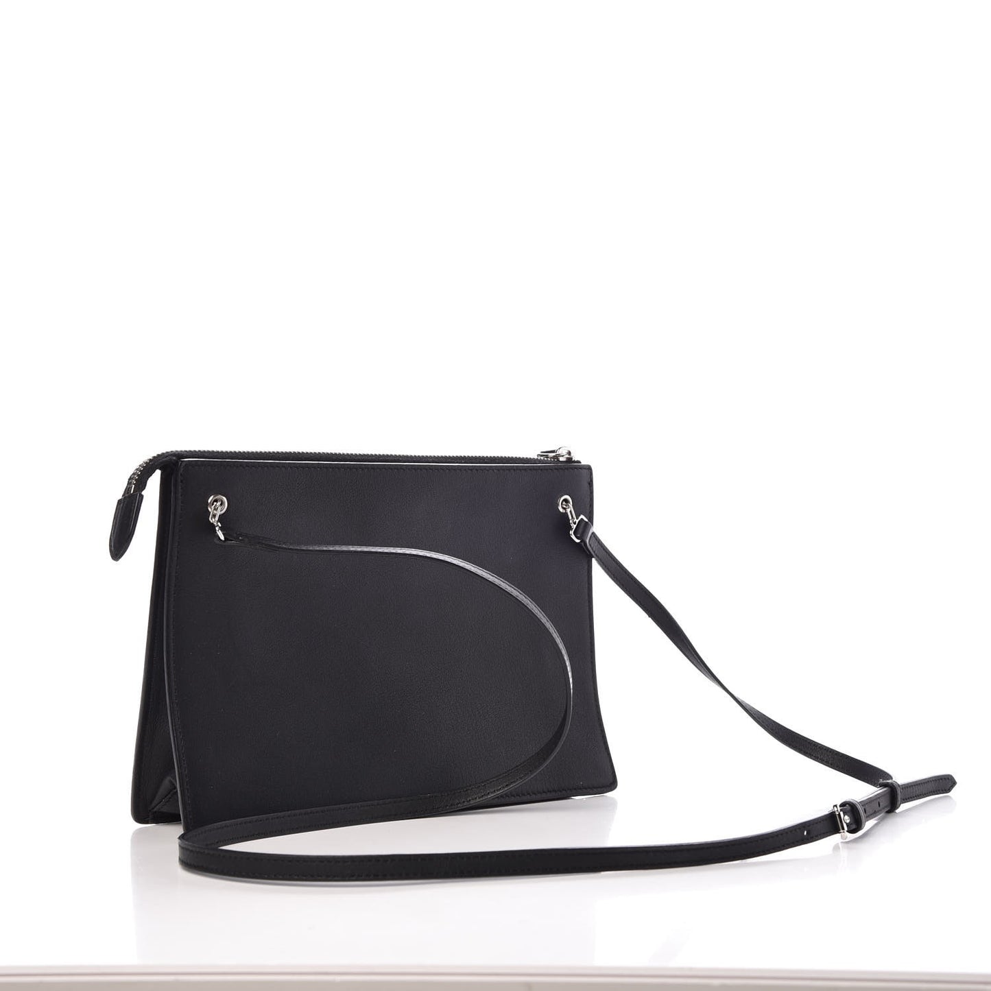 Vitello Dolce Studded Mini 2Jours Pouch Black Multicolor