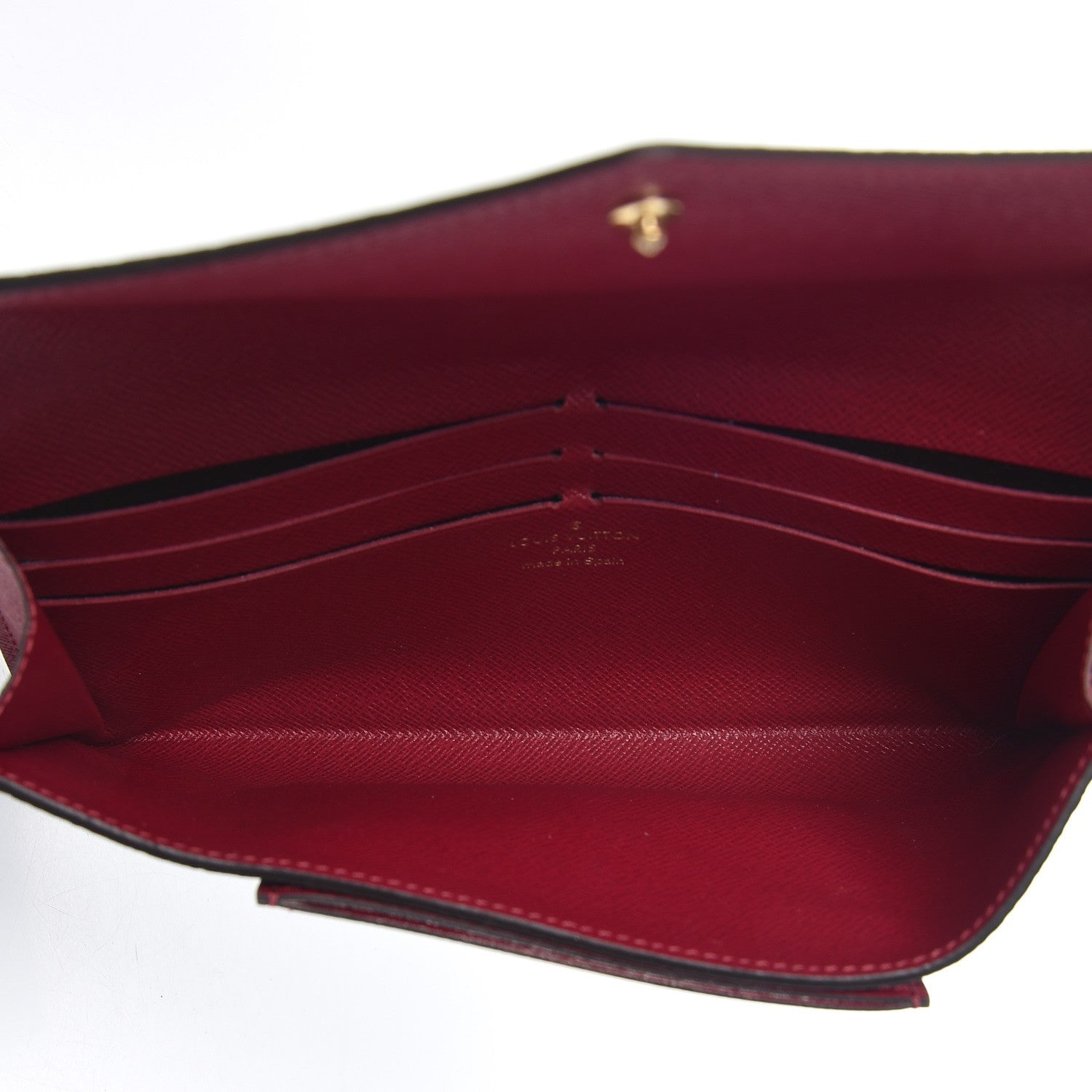 Louis Vuitton Monogram Jeanne Wallet Fuchsia 7 of 8