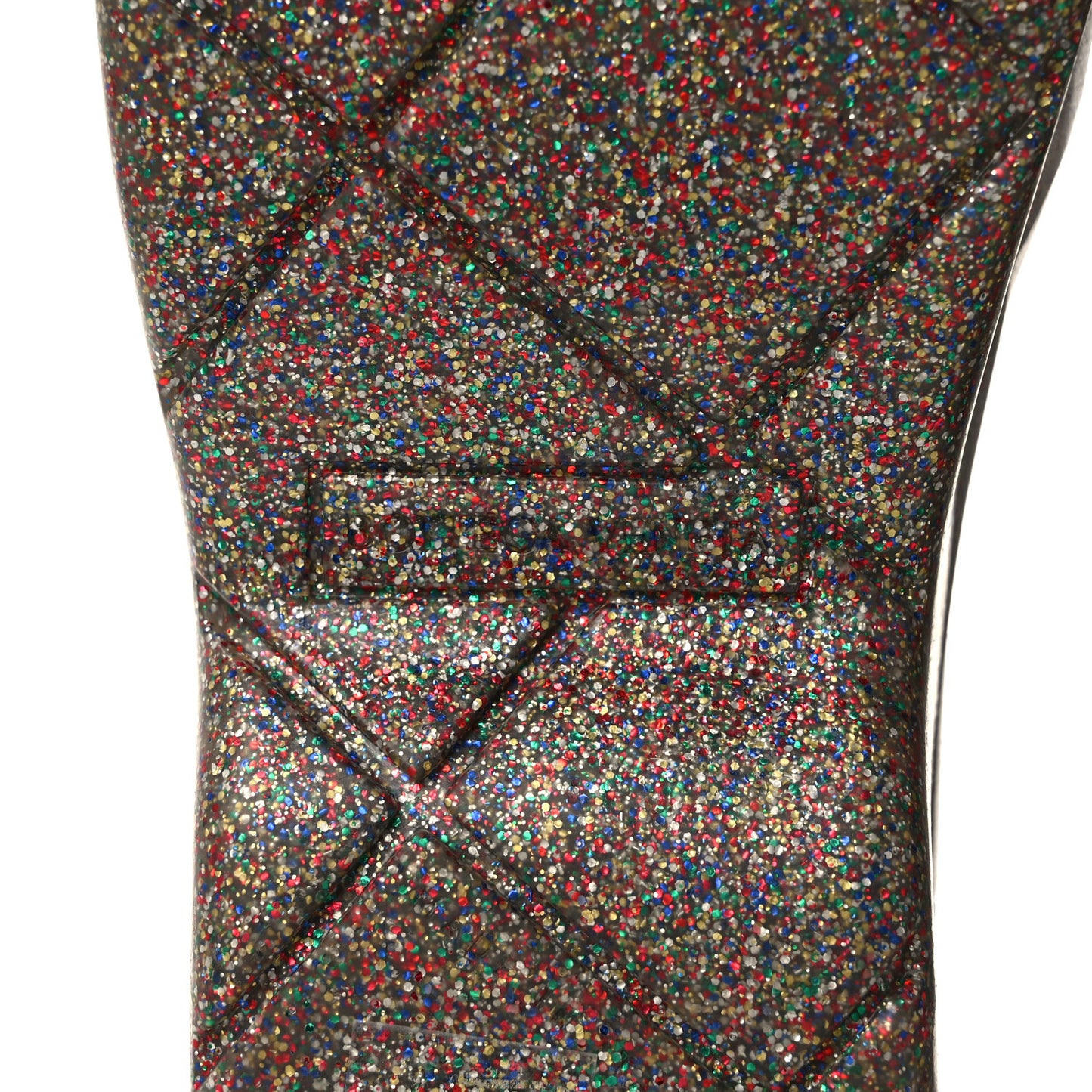 Sparkle Rubber Puddle Ankle Boots 41 Multicolor