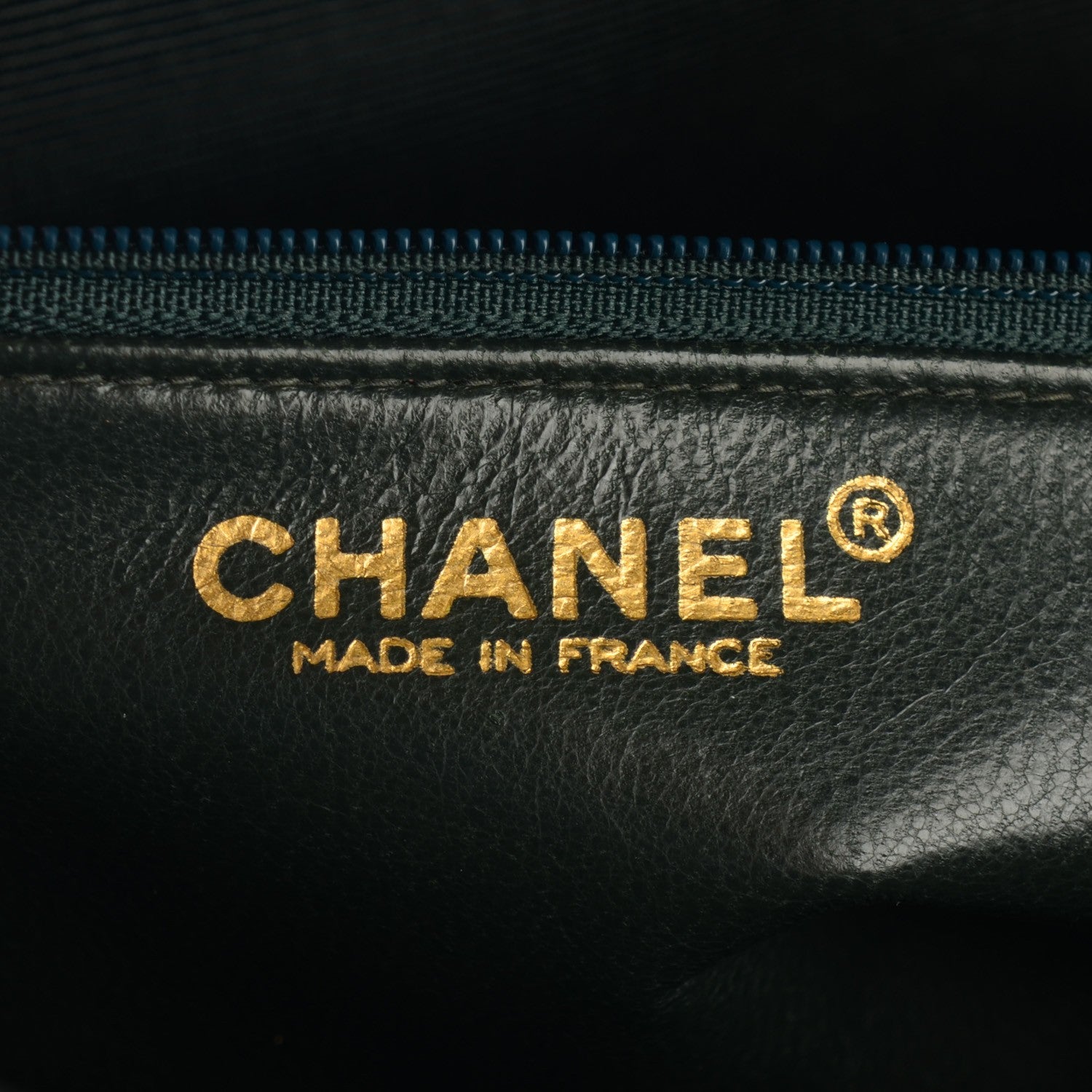 Chanel Caviar Quilted Medallion Tote Dark Green 5 of 7