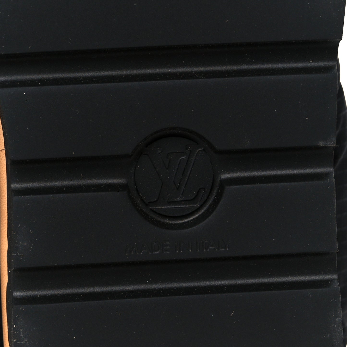 Nylon Monogram Pillow Comfort Ankle Boot 38 Black