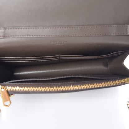 Givenchy Goatskin Embellished Pandora Chain Wallet Heather Grey 5 of 9