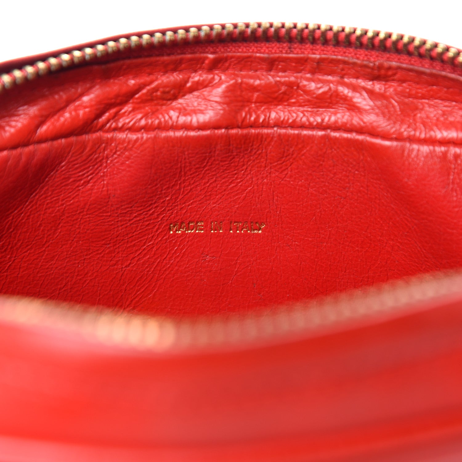 Chanel Lambskin Quilted Tassel Camera Case Red 10 of 12