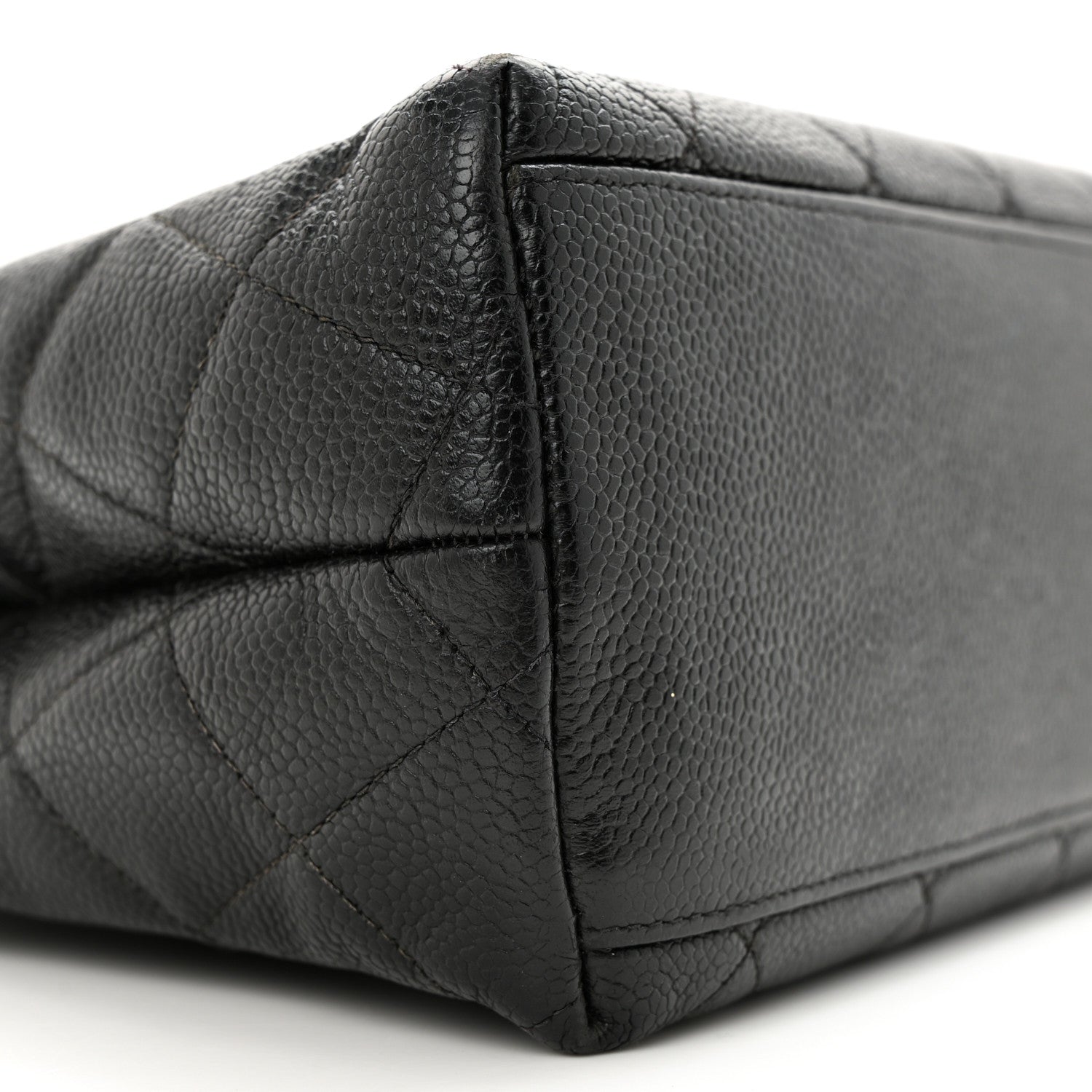 Chanel Caviar Quilted CC Shoulder Bag Black 9 of 15