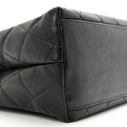 Chanel Caviar Quilted CC Shoulder Bag Black 9 of 15