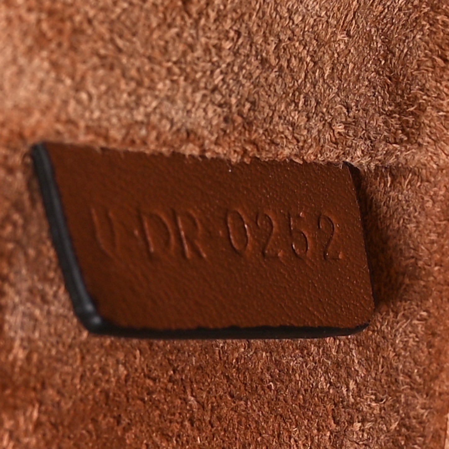 Smooth Calfskin Small Cuir Triomphe Box Tan