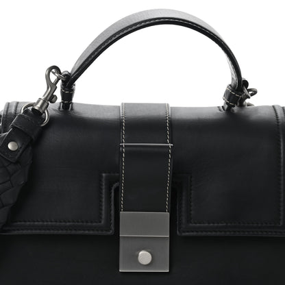 Bottega Veneta Nappa Small Piazza Bag Black 8 of 10