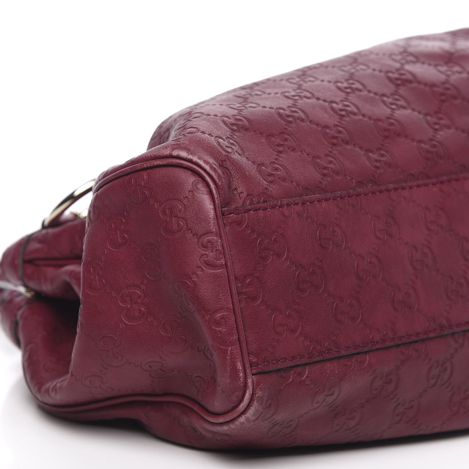 Gucci Guccissima Medium Sukey Tote Cherry 9 of 16