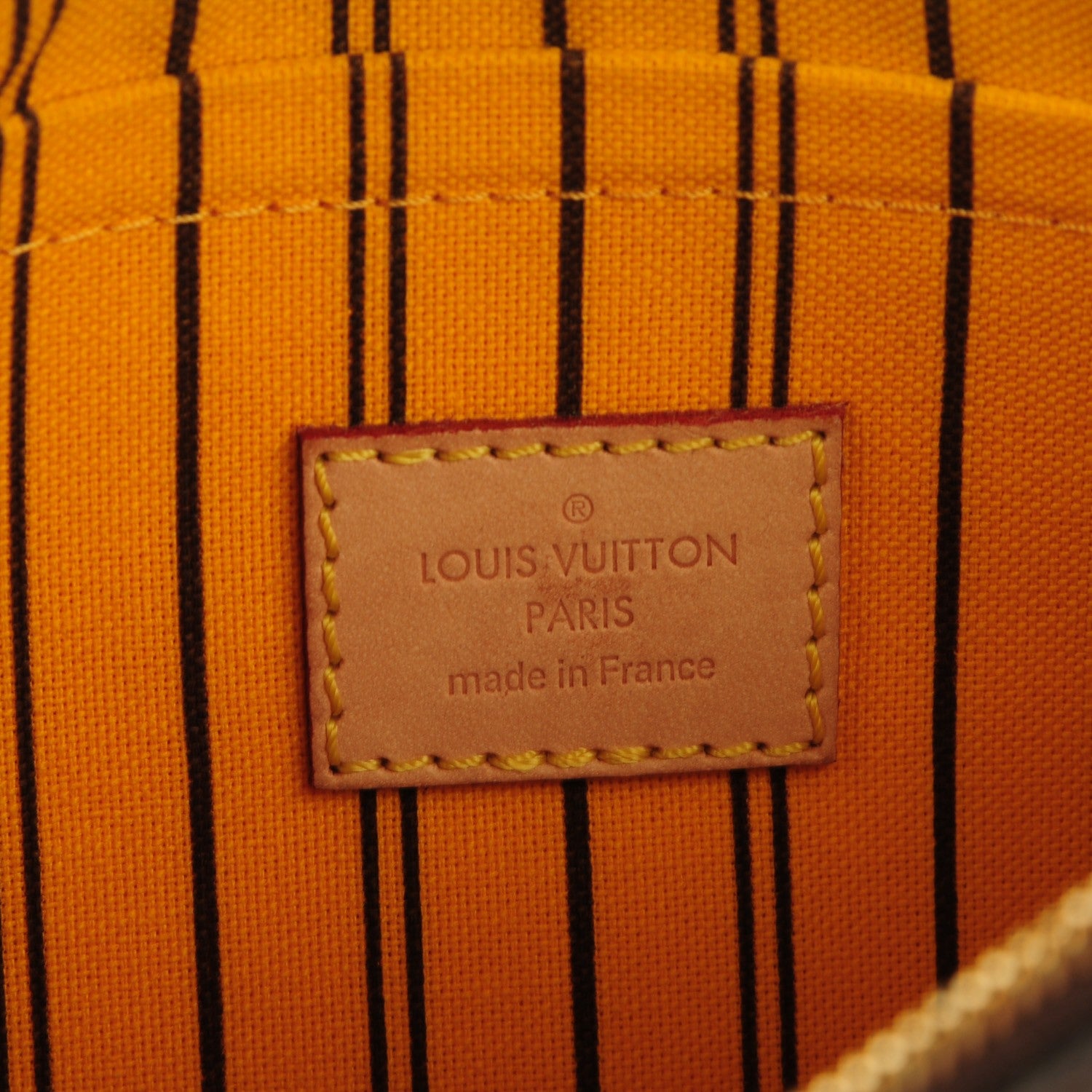 Louis Vuitton Monogram Neverfull MM GM Pochette Mimosa 6 of 7