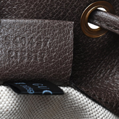 Gucci GG Supreme Monogram Web Ophidia Bucket Bag Brown 9 of 9