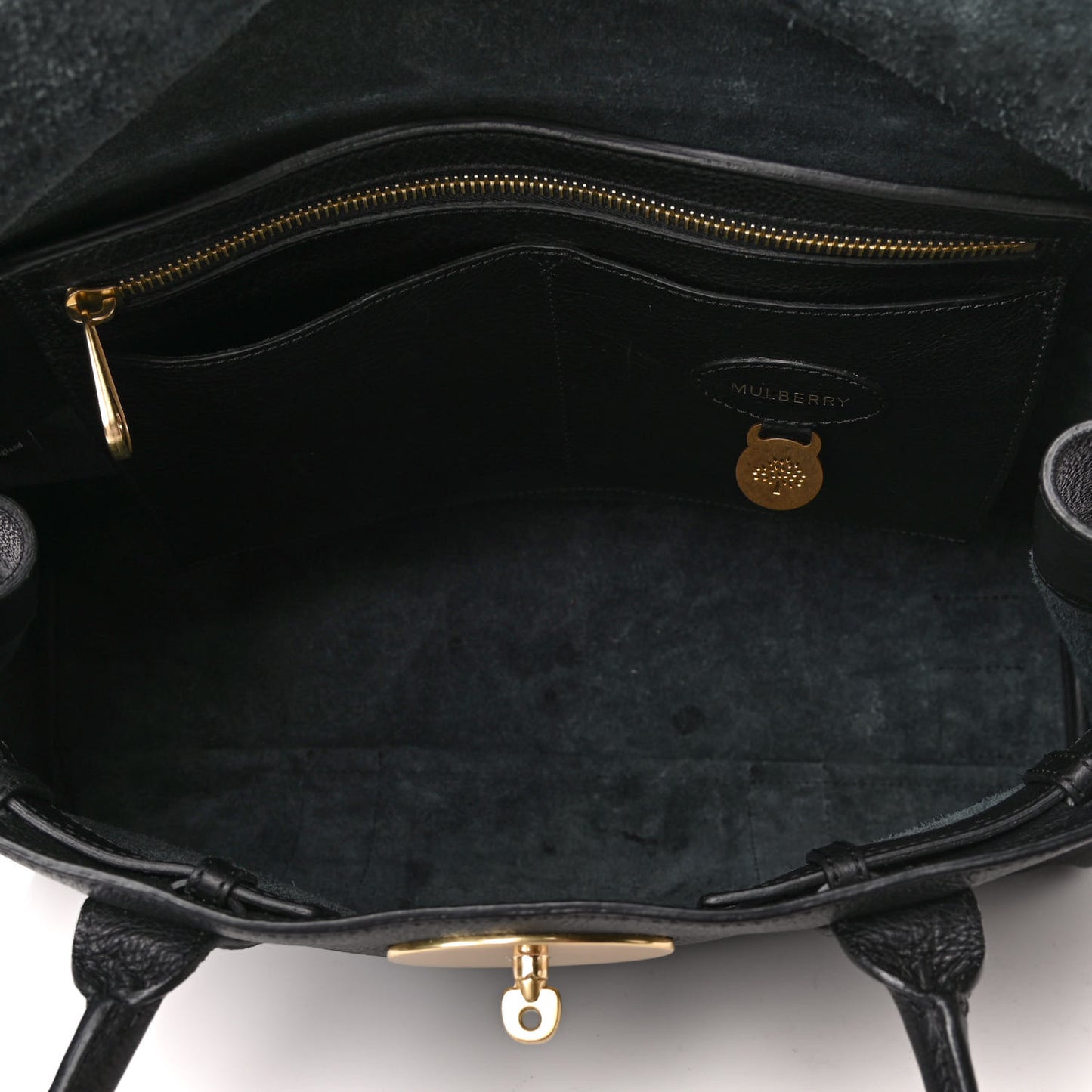 Classic Grain Calfskin Bayswater Black
