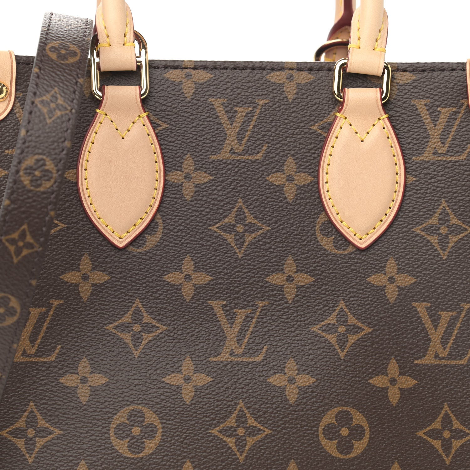 Louis Vuitton Monogram Sac Plat BB 7 of 10