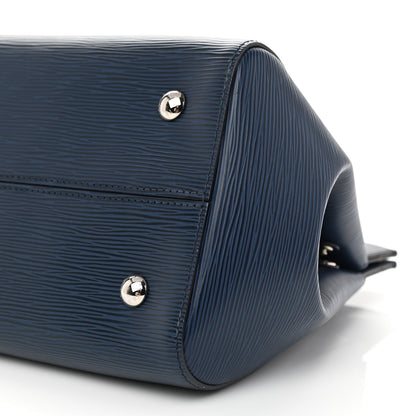 Louis Vuitton Epi Marly MM Indigo 8 of 9