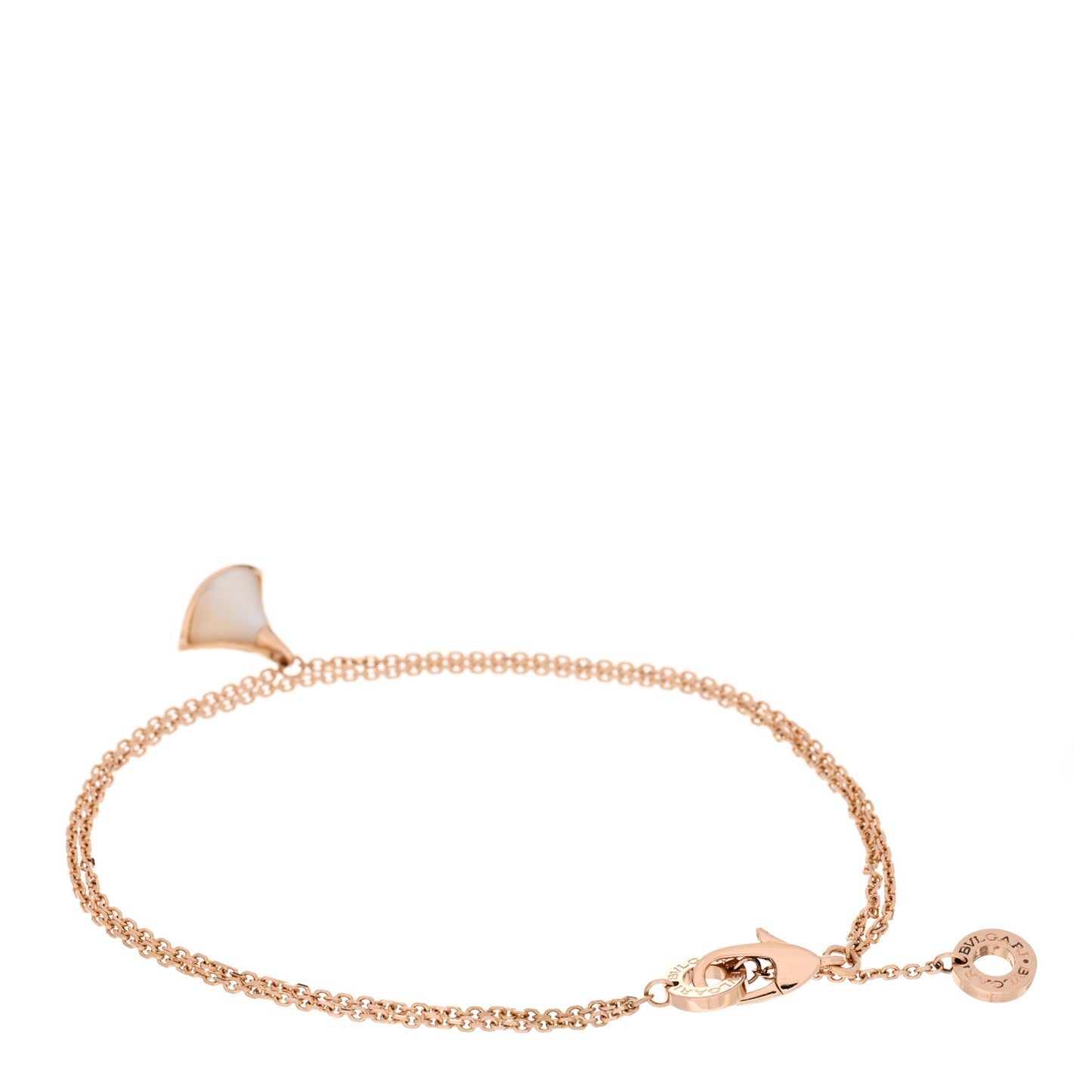 18K Rose Gold Mother of Pearl Divas' Dream Bracelet SM