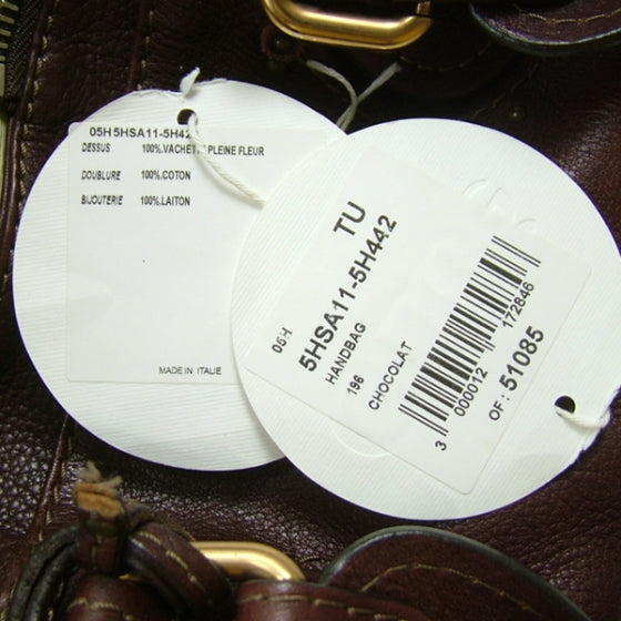 Chloe Leather Paddington Chocolat 12 of 12