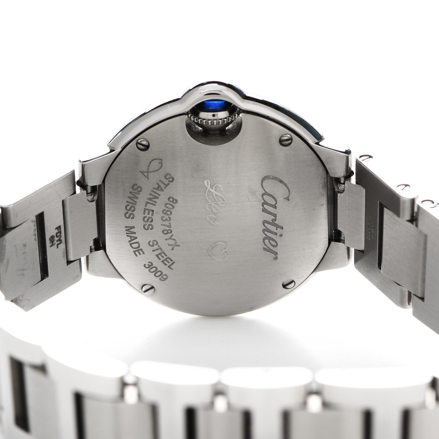 Cartier Stainless Steel 28mm Ballon Bleu De Cartier Quartz Watch 4 of 5