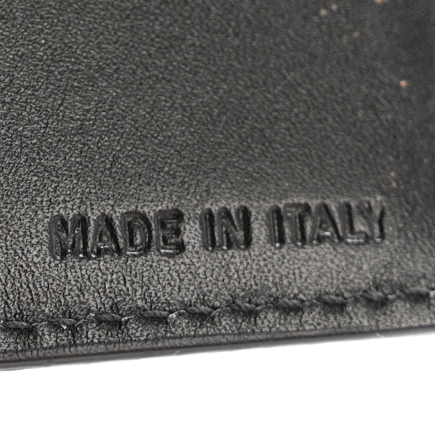Prada Soft Calf Bi-Fold Wallet Black 7 of 10