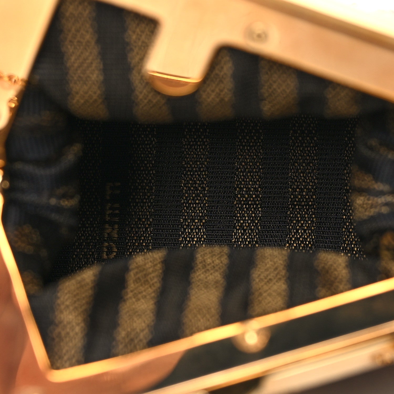 Fendi Elaphe Python Printed Nano Fendi First Bag Charm Daisy Roccia 5 of 10