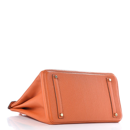 Hermes Togo Birkin 35 Orange 5 of 37
