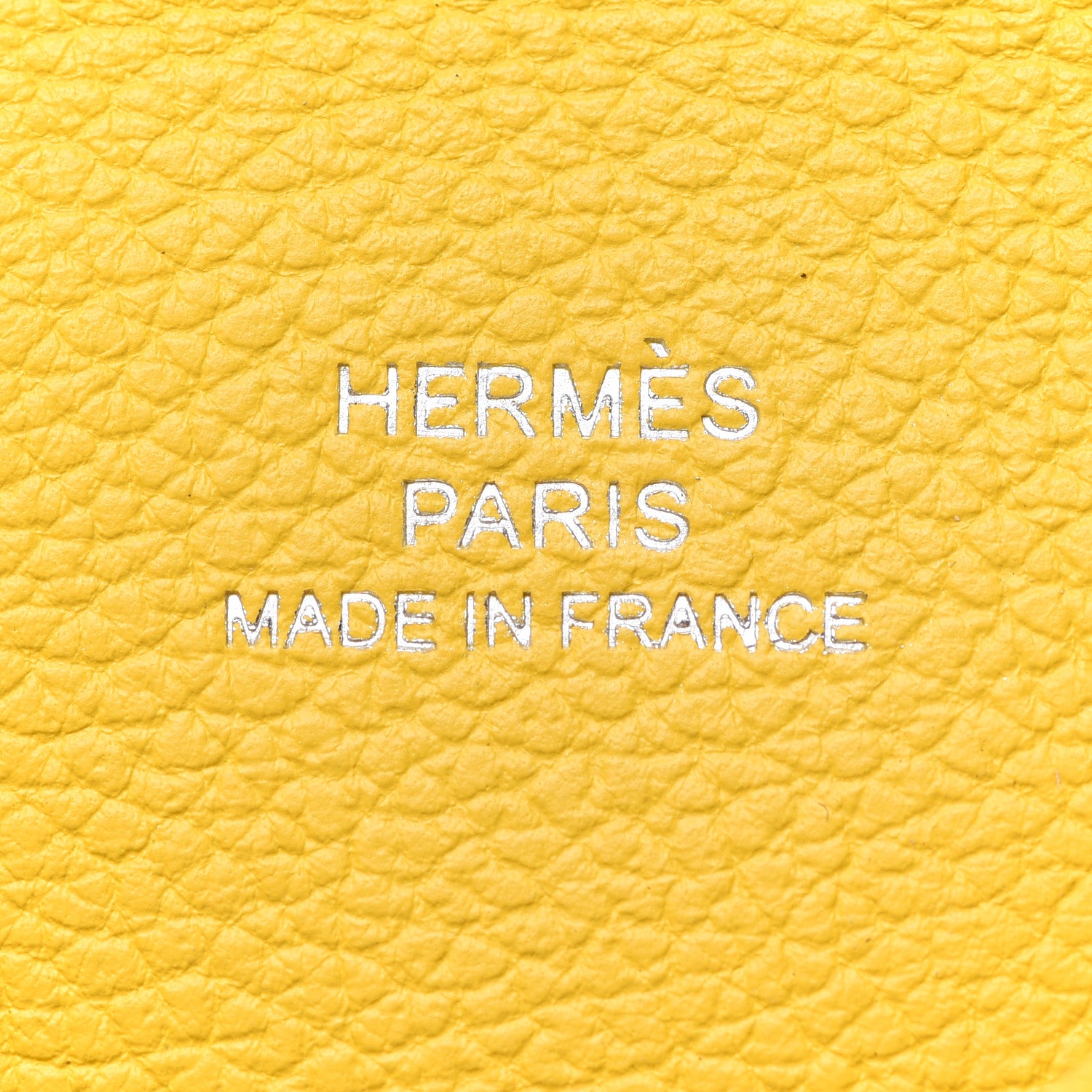 Hermes Evercolor Calvi Card Case Jaune De Naples 6 of 8