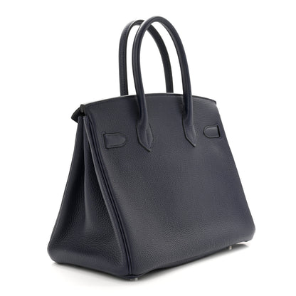 Hermes Togo Birkin 30 Bleu Nuit 3 of 12