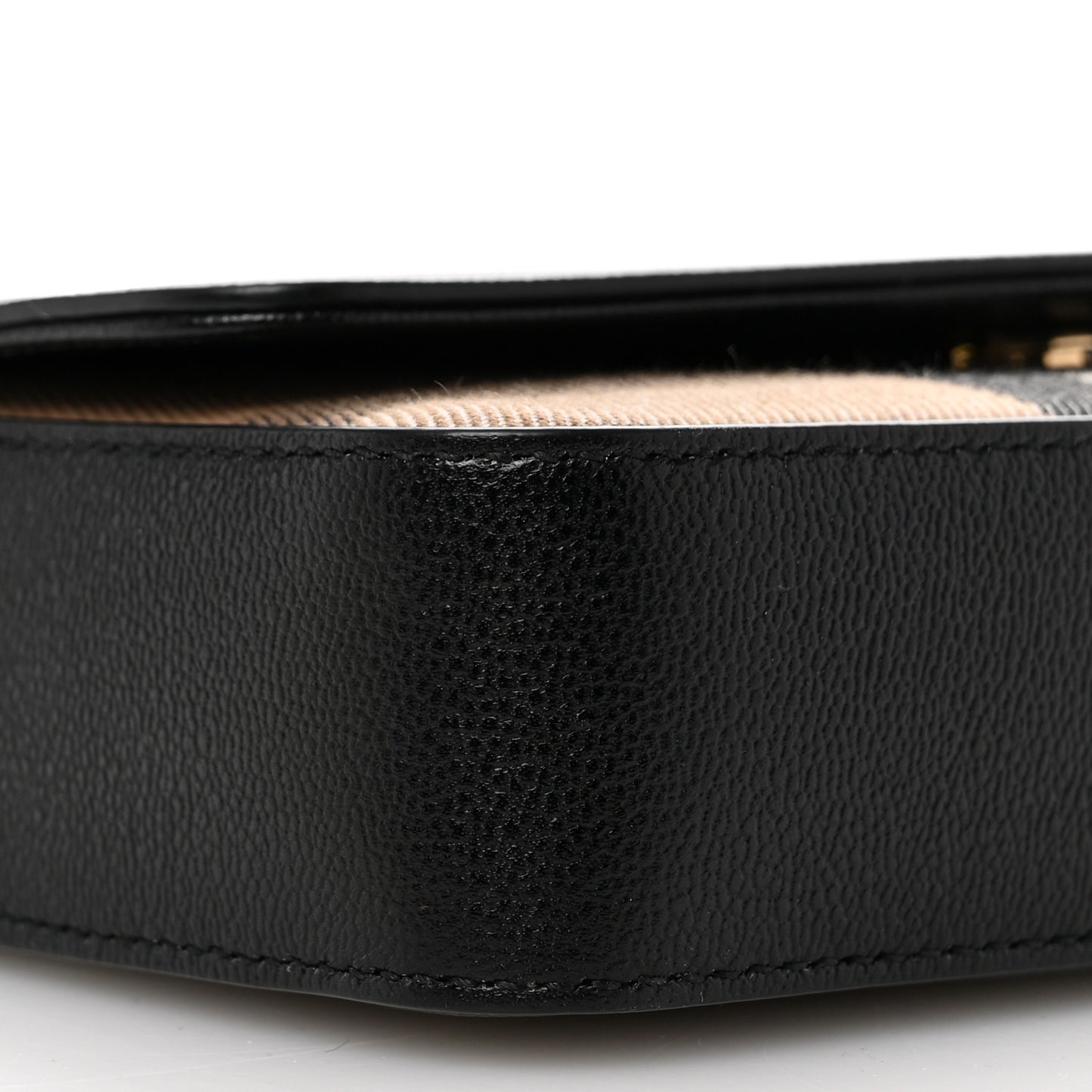 Grained Calfskin House Check Tartan Mix New Hampshire Black
