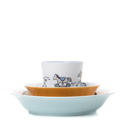 Hermes Porcelain Adada Set of 3 1 of 8
