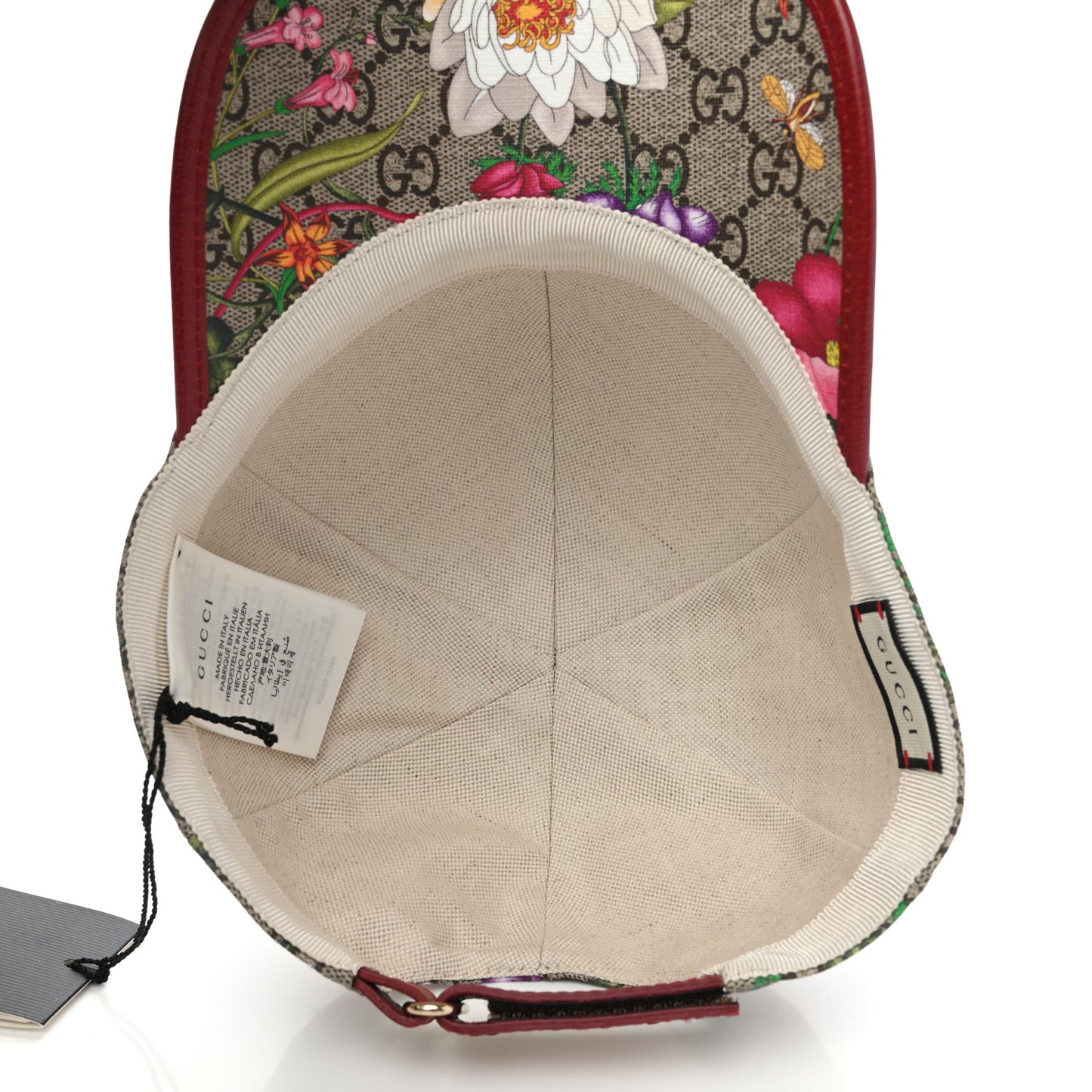 GG Supreme Flora Claudia Baseball Hat 58 L Red