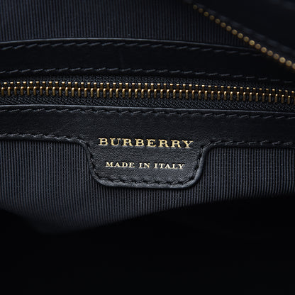 Burberry Calfskin Medium 1983 Knight Check Link Tote Brown 5 of 8