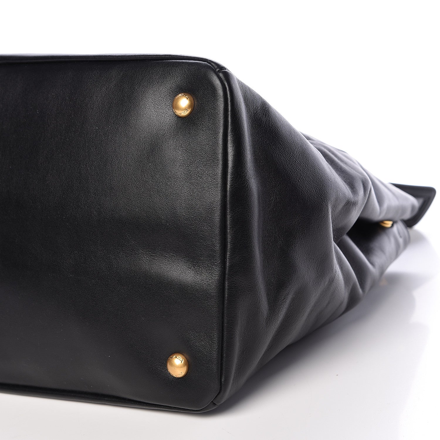 Prada Soft Calf Tote Black 11 of 11