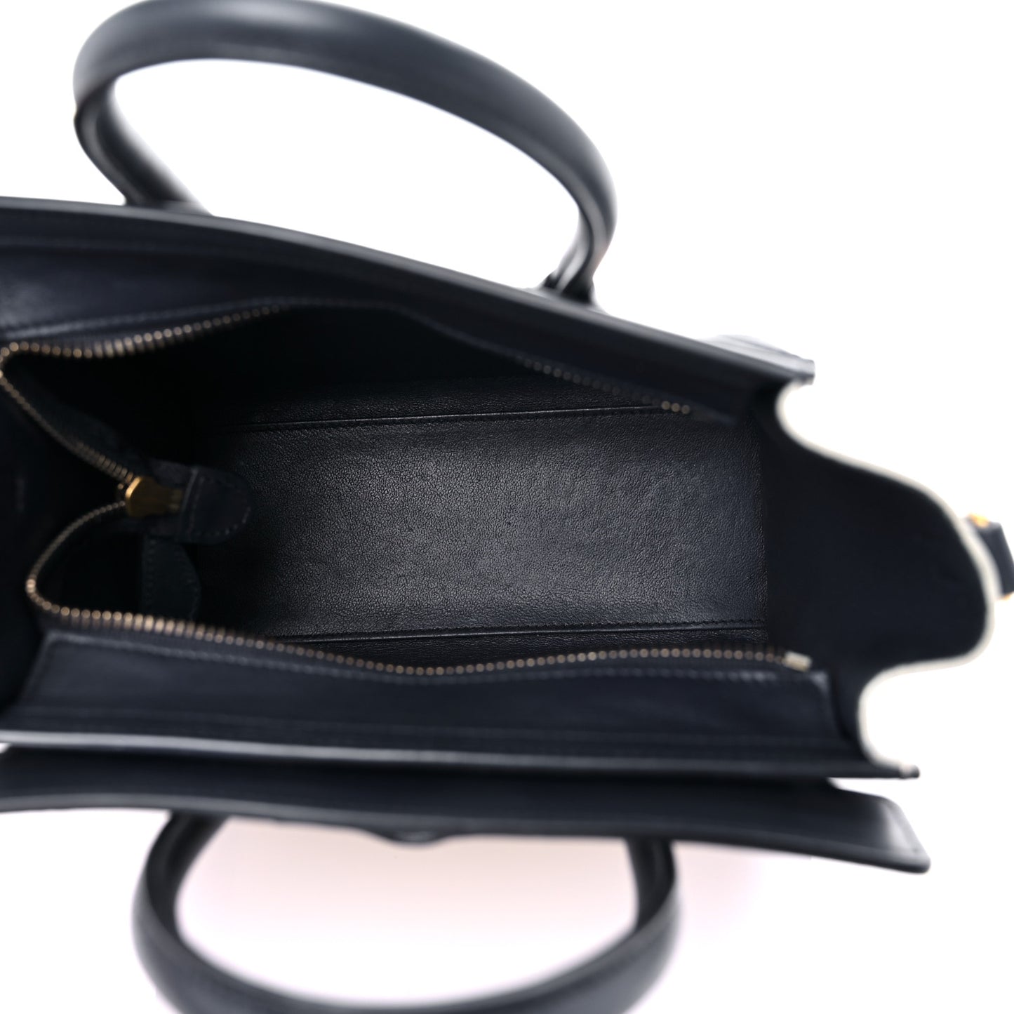 Drummed Calfskin Nano Tri-Color Luggage Firefly