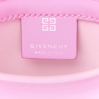 Givenchy Box Calfskin Micro Shark Lock Bucket Bag Pink 6 of 10