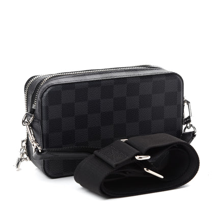 Louis Vuitton Damier Graphite Alpha Wearable Wallet 2 of 9