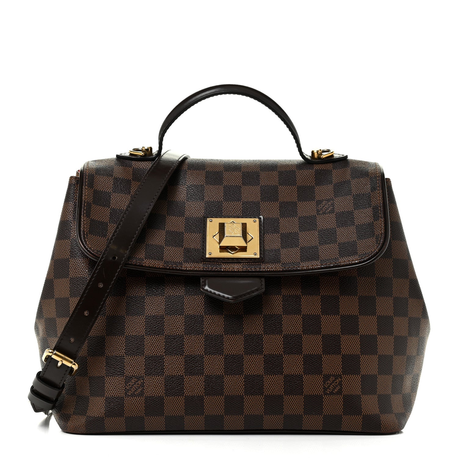 Louis Vuitton Damier Ebene Bergamo MM 1 of 22