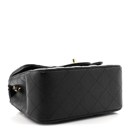 Chanel Caviar Quilted Mini Square Flap Black 4 of 10