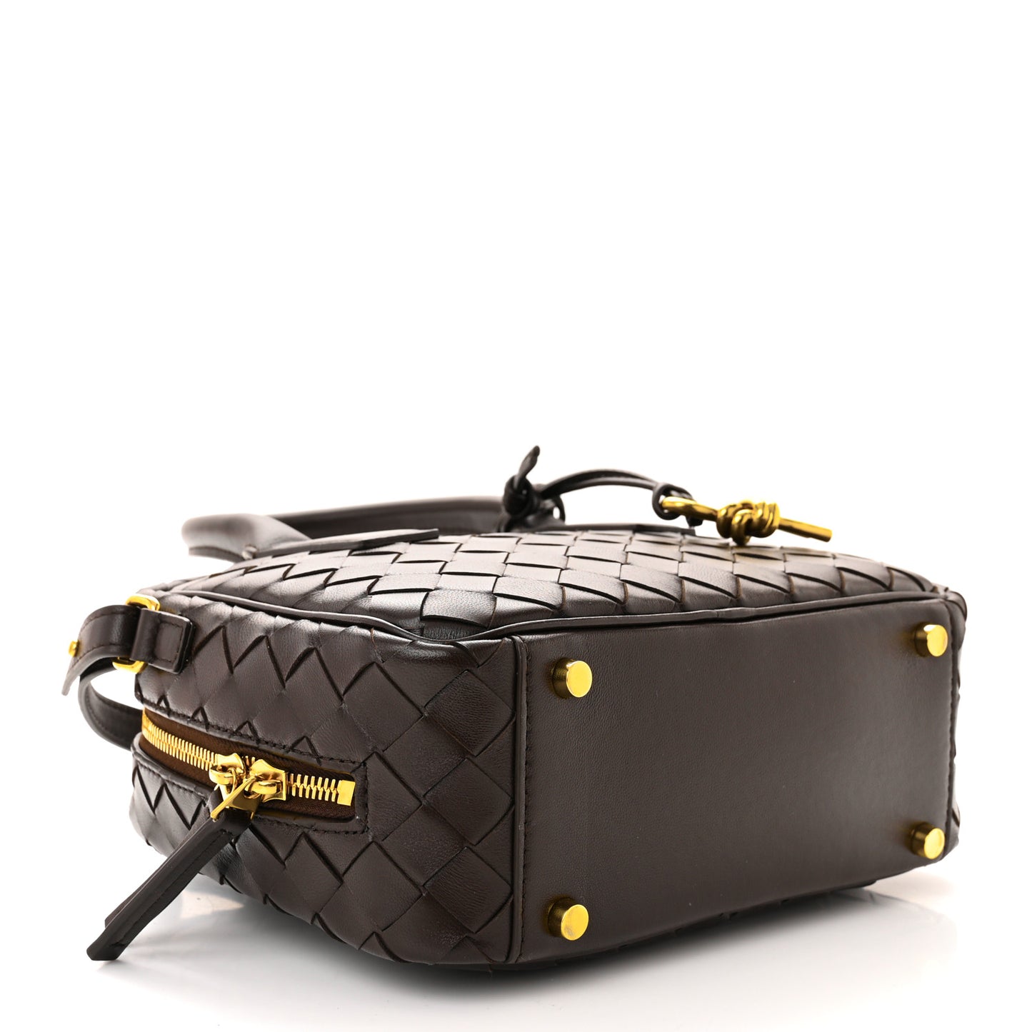 Lambskin Intrecciato Small Getaway Fondant