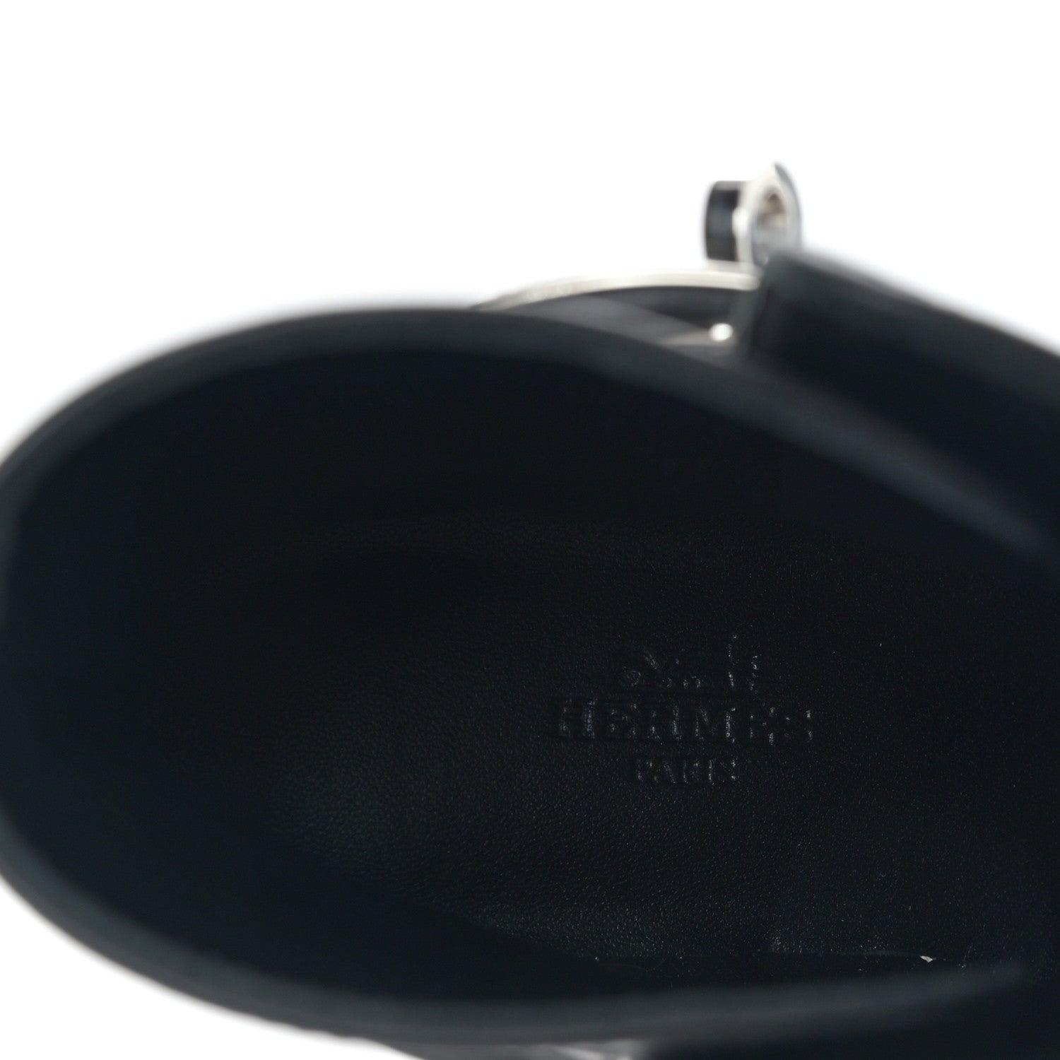 Hermes Calfskin Frenchie 50 Ankle Boots 36 Black 7 of 8