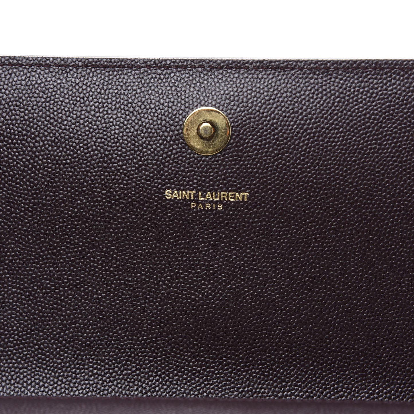 Grain De Poudre Classic Monogram Cassandre Clutch Amaranto