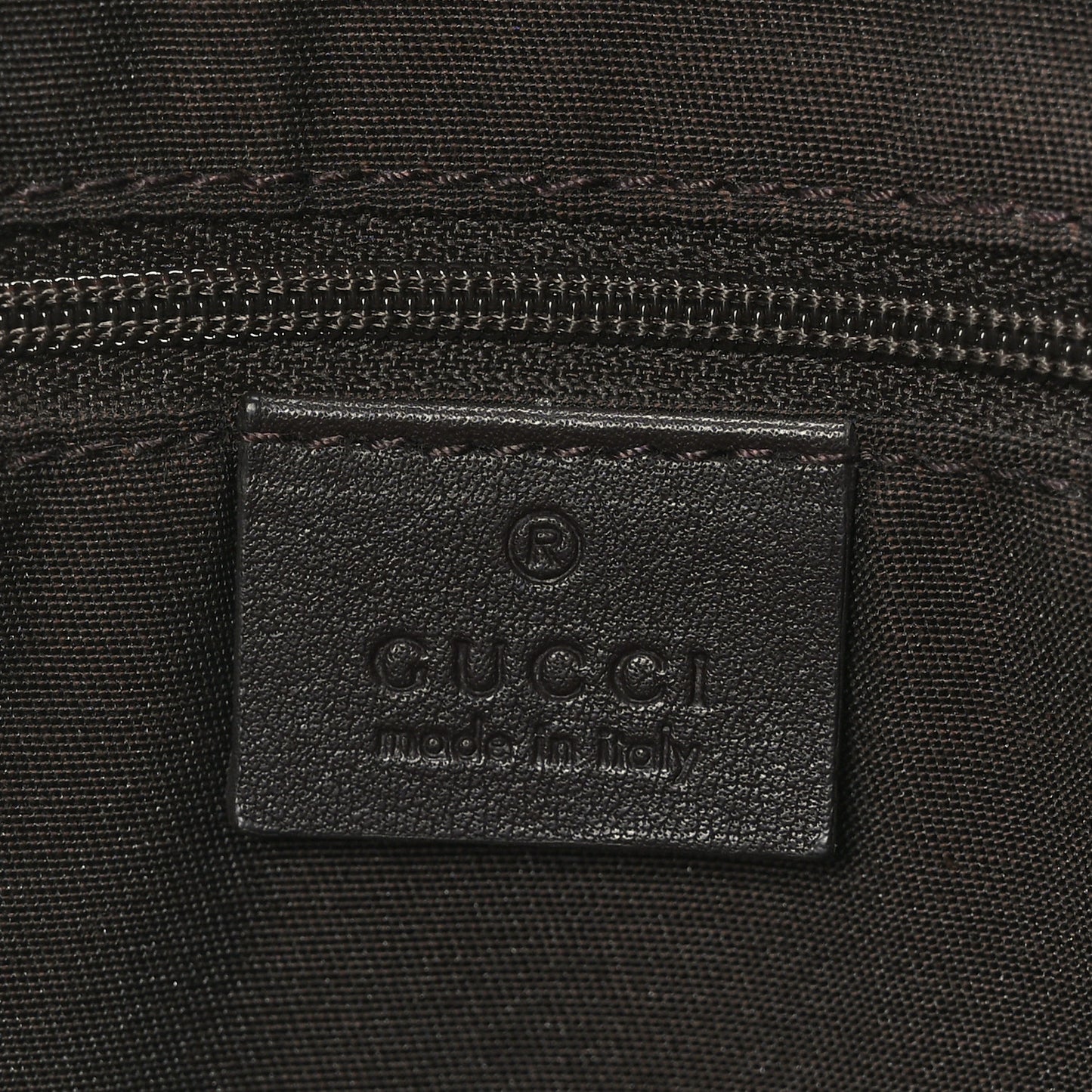 GG Supreme Monogram Medium Joy Tote Dark Brown