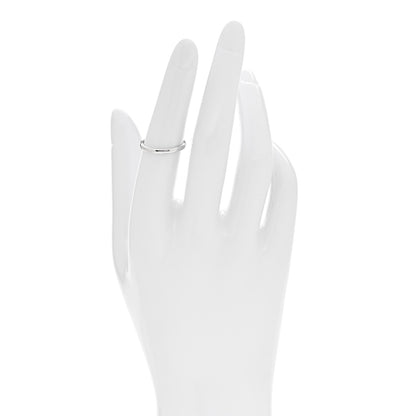 Tiffany Platinum 2mm Forever Wedding Band Ring 51 5.75 2 of 4