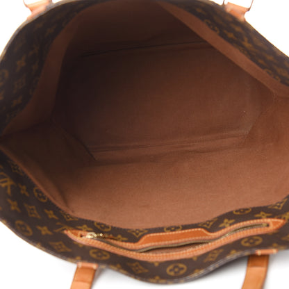 Louis Vuitton Monogram Sac Shopping Tote 4 of 14