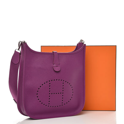 Hermes Epsom Evelyne III PM Anemone 10 of 10